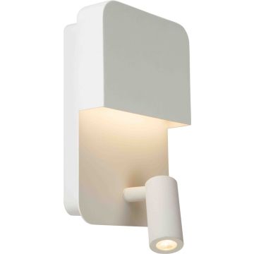 Lucide BOXER 79200/08/31 Wandlamp 2x8w/led 3000k 375lm+225lm ip20