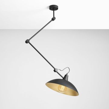Aldex MELOS 808PL_G1_Z Plafondlamp 1x15W/E27 IP20