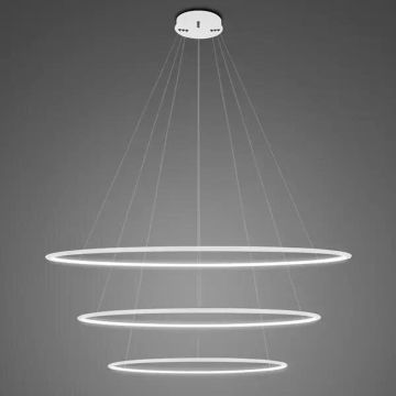 Altavola Design Ledowe okręgi LA075/P_100_in_4k_white Hanglamp 3x130W/LED 4000K 8970lm IP44