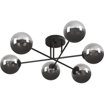 Emibig BRENDI 832/6B Plafondlamp 6x3W/E14/T26 IP20
