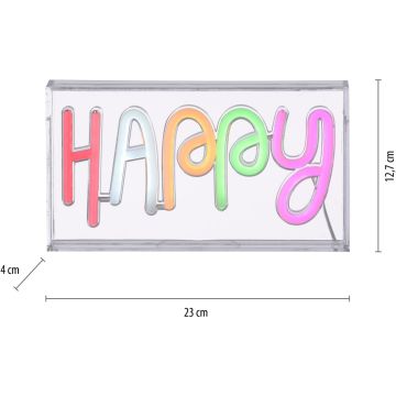 Paul Neuhaus NEON-HAPPY 85027-70 Wandlamp 1x6,5W/LED ip20