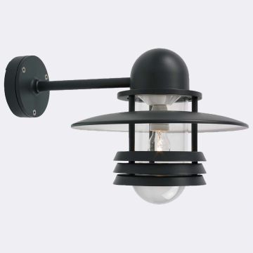 Norlys HELSINKI 886GR Wandlamp 1x9W/E27 IP54