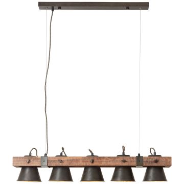 Brilliant PLOW 82175/46 Hanglamp 5x10W/E27 IP20