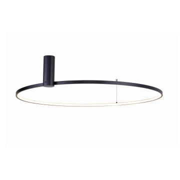Zuma Line HORIK 89429-90BK Plafondlamp 1x40W/LED 3000K|4000K|6000K 4400lm IP20
