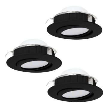 Eglo PINEDA 900749 Inbouwspot 3x5.5W/LED 3000K 1080LM IP20