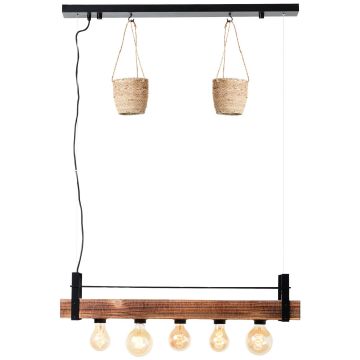 Brilliant BANKWOOD 99541/76 Hanglamp 5x28W/E27 IP20