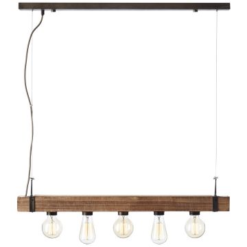 Brilliant WOODHILL 93725/76 Hanglamp 5x30W/E27 IP20