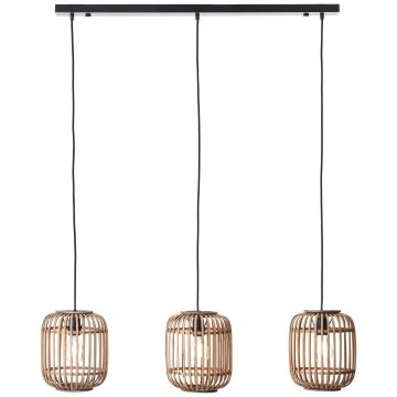 Brilliant WOODROW 93778/20 Hanglamp 3x60W/E27 IP20
