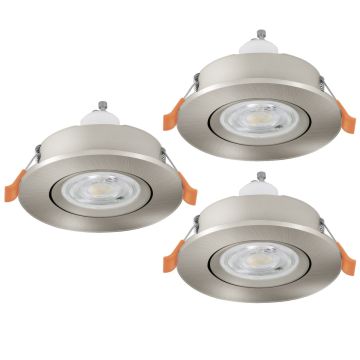 Eglo BARRANCO GU10 902259 Inbouwspot 3x4.5W/GU10 ip20