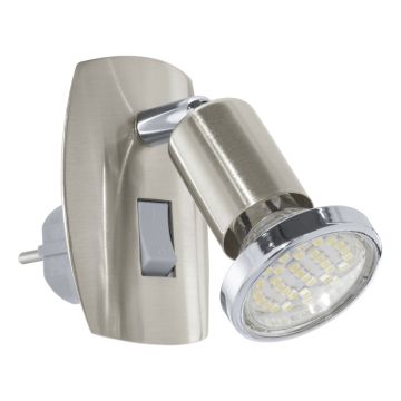 Eglo MINI 4 902364 Wandlamp met stopcontact 1x2.8W/GU10 ip20