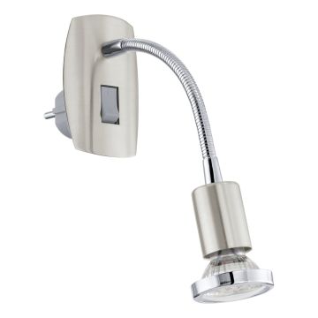 Eglo MINI 4 902366 Wandlamp met stopcontact 1x2.8W/GU10 ip20