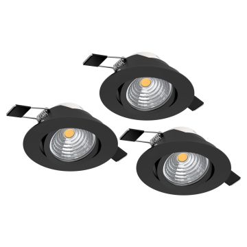 Eglo SALICETO 900747 Inbouwspot 3x6W/LED 2700K 1350LM IP20