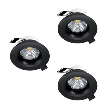 Eglo SALICETO 902278 Inbouwspot 3x4.8W/LED 2700K 3X450lm ip20