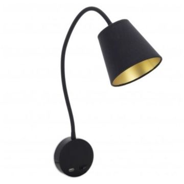 Novolux MONTECARLO 907B-G05X1A-02-CB Wandlamp 1x60W/E27 IP20