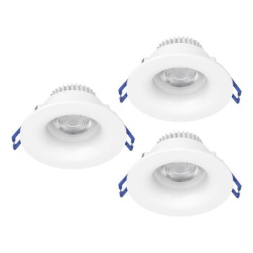 Eglo SALABATE 902272 Inbouwspot 3x5W/LED 2700K, 4000K, 6500K 3X540lm ip65
