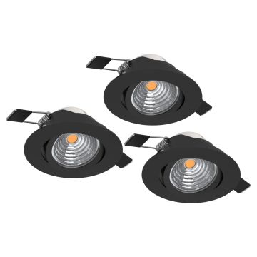 Eglo SALICETO 902281 Inbouwspot 3x6W/LED 4000K 3X580lm ip20