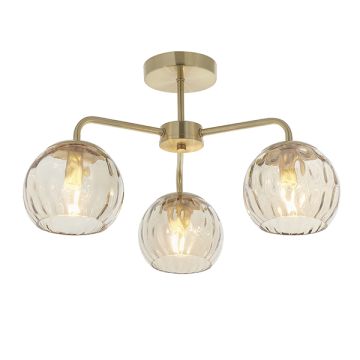 Endon DIMPLE 91968 Plafondlamp 3x25W/E14 IP20