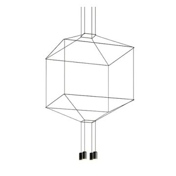 King Home FLUSSO 91906 Hanglamp 4x3W/G9 3000K 960LMLM IP20