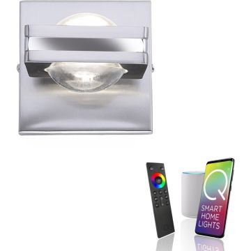 Paul Neuhaus Q-FISHEYE 9115-55 Wandlamp 2x8,5W/LED 3000k 760lm ip20