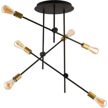Nowodvorski AXIS VI 9297 Plafondlamp 6x60W/E27 IP20