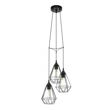 Eglo TARBES 94191 Hanglamp 3x60W/E27