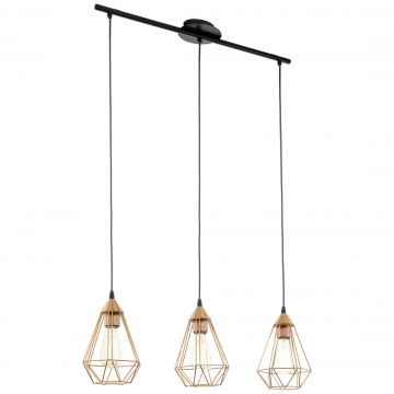 Eglo TARBES 94195 Hanglamp 3x60W/E27