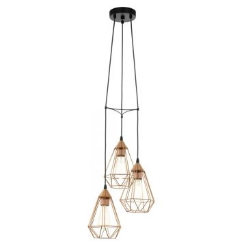 Eglo TARBES 94196 Hanglamp 3x60W/E27
