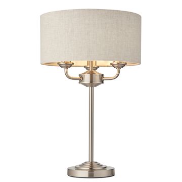 Endon HIGHCLERE 94369 Tafellamp 3x18W/E14 IP20
