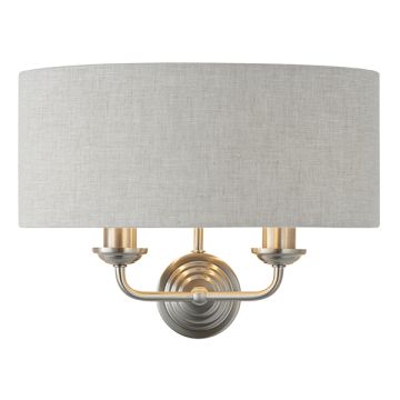 Endon HIGHCLERE 94403 Wandlamp 2x40W/E14 IP20