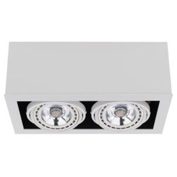 Nowodvorski BOX II 9472 Opbouwspot 2x75W/GU10 ES111 IP20
