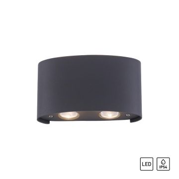 Paul Neuhaus CARLO 9487-13 Wandlamp 4x0,8W/LED 3000K 410LM IP54