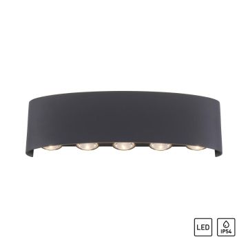 Paul Neuhaus CARLO 9489-13 Wandlamp 10x0,8W/LED 3000K 960LM IP54