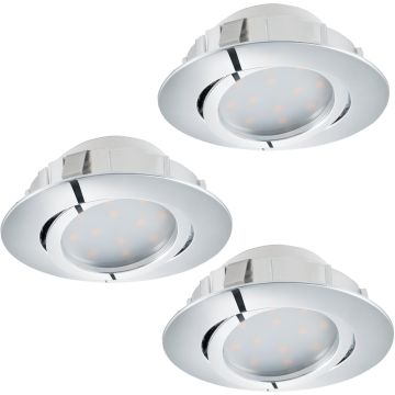 Eglo PINEDA 95852 Inbouwspot 3x6W/LED 500LM