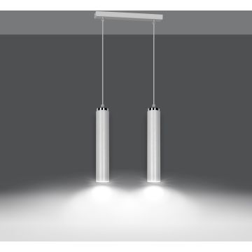 Emibig LUNA 955/2 Hanglamp 2x30W/GU10 IP20