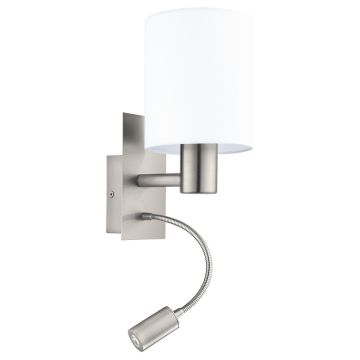 Eglo PASTERI 96477 Wandlamp 1x40W/E27 + 1X3,5W/LED 380LM
