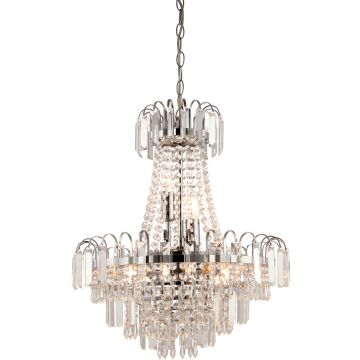 Endon AMADIS 96826-CH Hanglamp 6x40W/E14 IP20