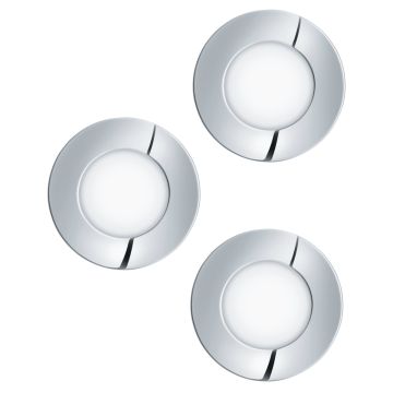 Eglo FUEVA 98635 Inbouwspot 3x2.8W/LED 3000K 1050lm IP20/IP44