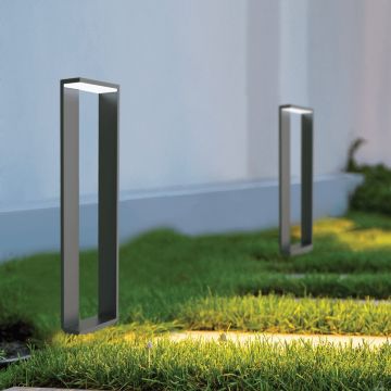 Zambelis BOLLARD LIGHT E208 Vloerlamp 9W/led 3000K 653lm IP54