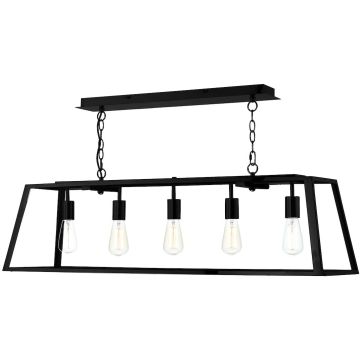 Dar Lighting ACADEMY ACA0522 Hanglamp 5x60W/E27