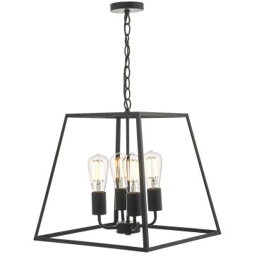 Dar Lighting ACADEMY ACA8622 Hanglamp 4x60W/E27