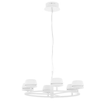 Italux MIRANDA AD16004-6A WH Kroonluchter 6x6,24W/LED IP20