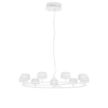 Italux MIRANDA AD16004-9A WH Kroonluchter 9x6,24W/LED IP20