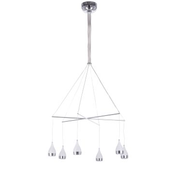 Italux TELESTO AD16024-6A CH Hanglamp 6x5W/LED IP20
