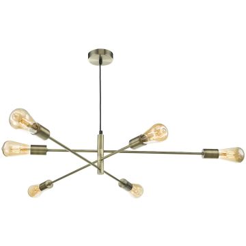 Dar Lighting ALANA ALA0675 Hanglamp 6x60W/E27 IP20