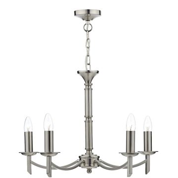 Dar Lighting AMBASSADOR AMB0546 Kroonluchter 5x40W/E14