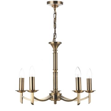 Dar Lighting AMBASSADOR AMB0575 Kroonluchter 5x40W/E14