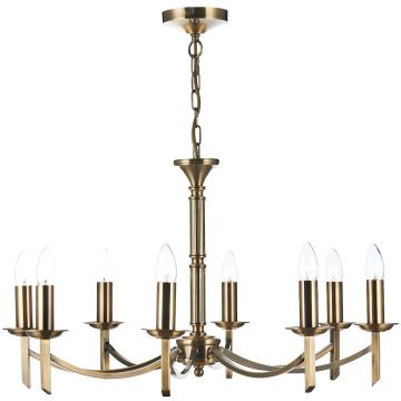 Dar Lighting AMBASSADOR AMB0875 Kroonluchter 8x40W/E14