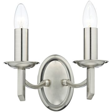 Dar Lighting AMBASSADOR AMB0946 Wandlamp 2x40W/E14