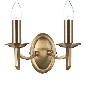 Dar Lighting AMBASSADOR AMB0975 Wandlamp 2x40W/E14