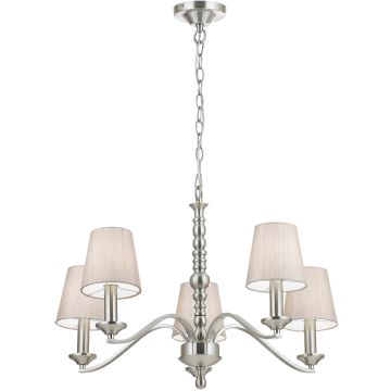 Endon ASTAIRE ASTAIRE-5SN Kroonluchter 5x40W/E14 IP20